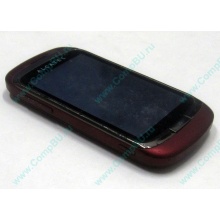 Красно-розовый телефон Alcatel One Touch 818 (Электросталь)