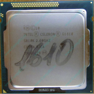Процессор Intel Celeron G1610 (2x2.6GHz /L3 2048kb) SR10K s.1155 (Электросталь)