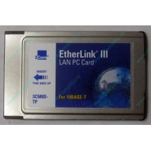 Сетевая карта 3COM Etherlink III 3C589D-TP (PCMCIA) без LAN кабеля (без хвоста) - Электросталь